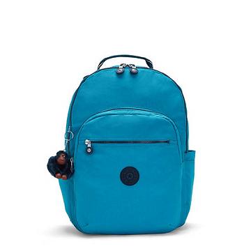 Kipling Seoul Large 15" Backpack Laptop Çantası Yeşil | TR 1566KO